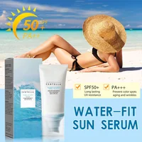 Centella – crème solaire originale pour le visage, 50 +, protection solaire UV, crème blanchissante pour la peau, protection hydratante coréenne, soin du corps 5