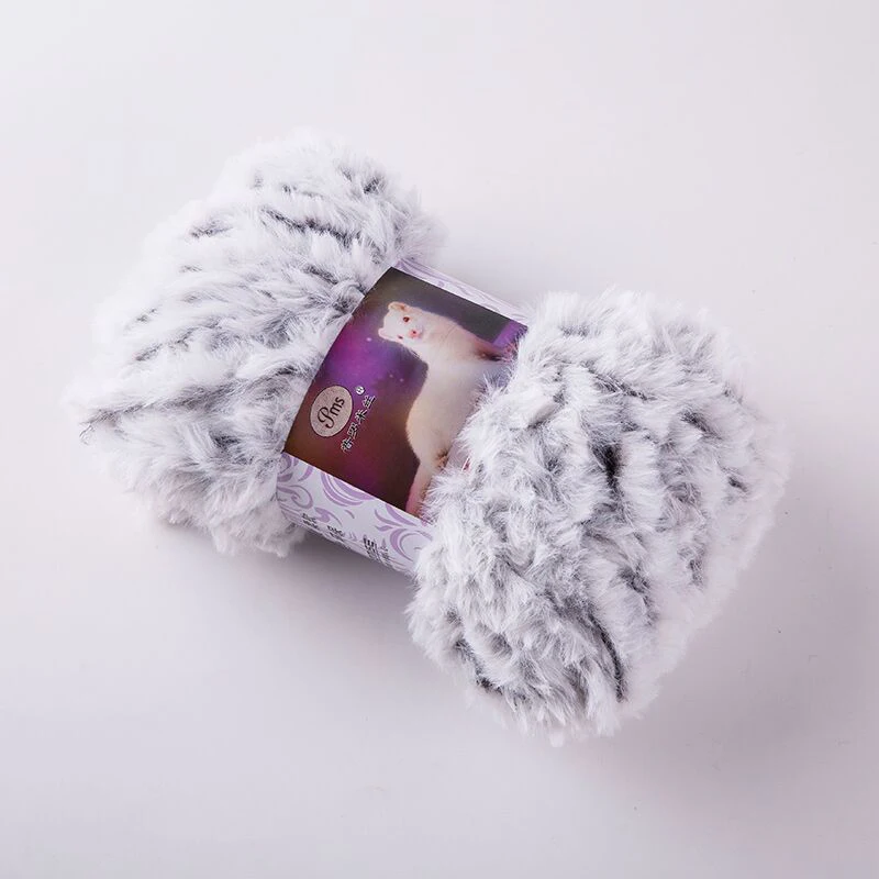 50G/Ball Imitation Mink Wool Yarn Faux Fur Yarn Cashmere For Hand Knitting  Crochet Sweater Thread