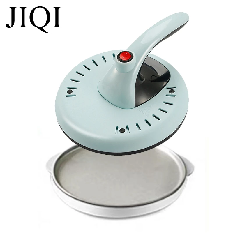 Jiqi Automatic Crepe Maker Antiaderente Pizza Pancake Machine Cucina Domestica Cucina Applicazione Involtino Primavera Teglia Elettrica