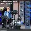 Flight Sim Cockpit: Adjustable Racing Seat/Wheel Stand, Fits HOTAS & Logitech G29/G920 (No Wheels/Pedals/Throttle/Joystick) 3