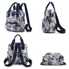 Fashion Flower Pattern Design Ladies Backpack Multifunctional Women's Anti-theft Backpack Small Ladies Shoulder Bag Bolso Mujer 5