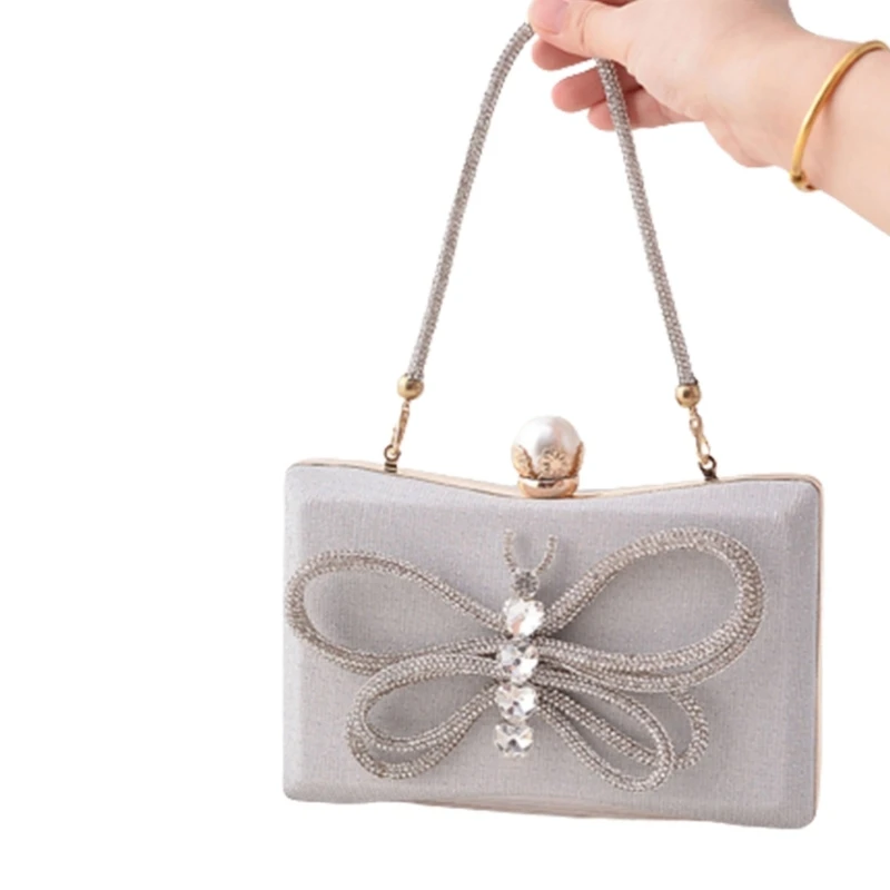 Stylish Evening Bag for Women Fashionable Shoulder Bags Party Clutch Pruse E74B