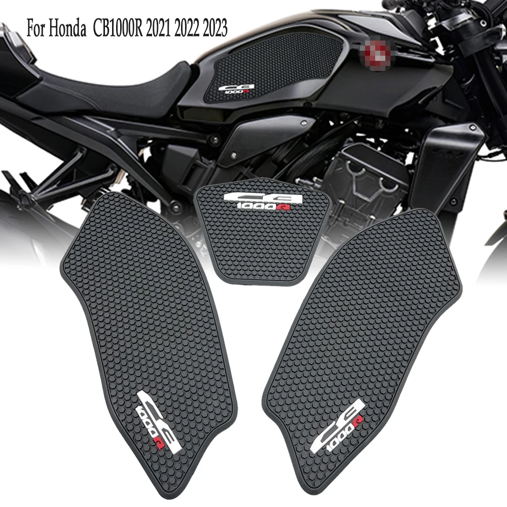 

Side Fuel Tank Pad Tank Pads Protector Stickers Knee Grip Pad Fit Motorcycle For Honda CB1000R CB1000 R 2021 2022 2023