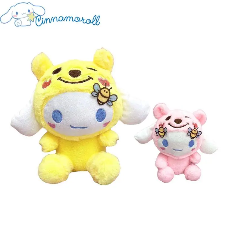 

22Cm New Sanrio Kawaii Cinnamorroll Mymelody Plush Doll Throw Pillow Toy Cartoon Japanese Cute Children's Doll Birthday Gift