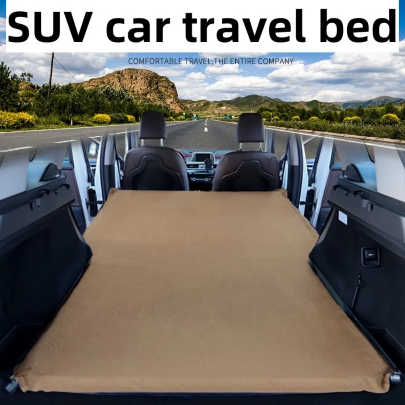 Car SUV Air Inflatable Travel Mattress Bed Universal for Back Seat Multi functional Sofa Pillow Outdoor Camping Mat Cushion