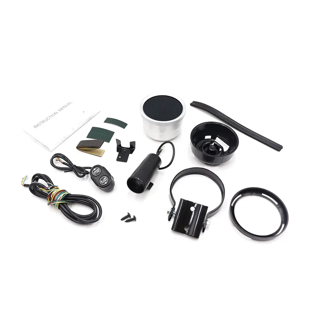 Engine tachometer CNSPEED 80MM 7 Color New Auto Car Tachometer Gauge 0-11000 Rpm Meter High Speed Stepper Motor With Shift Light And Peak Warning