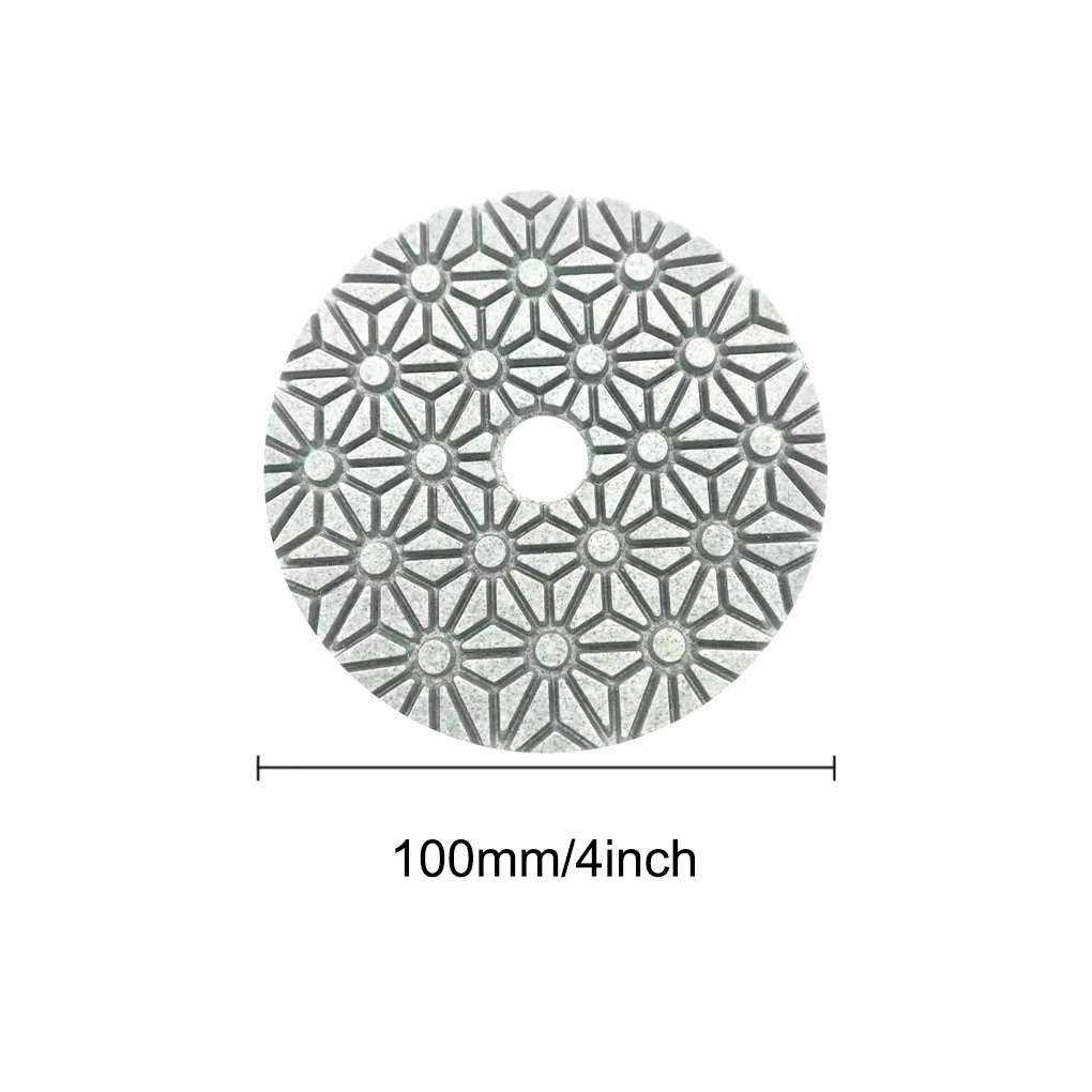 

Stone Polisher Disc 4 Inch High Speed Countertop Dry Polishing Sanding Pads Resin Abrasive Wheel Number 3
