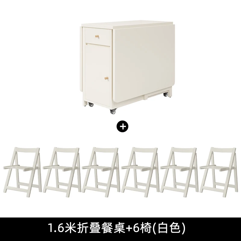 160cm  6chair