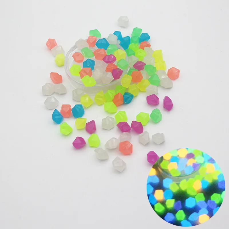 Luminous Sand 50/100pcs Glow In Dark Stone DIY Decoration Garden Yard Outdoor Path Lawn Fish Tank Aquarium Home Decor