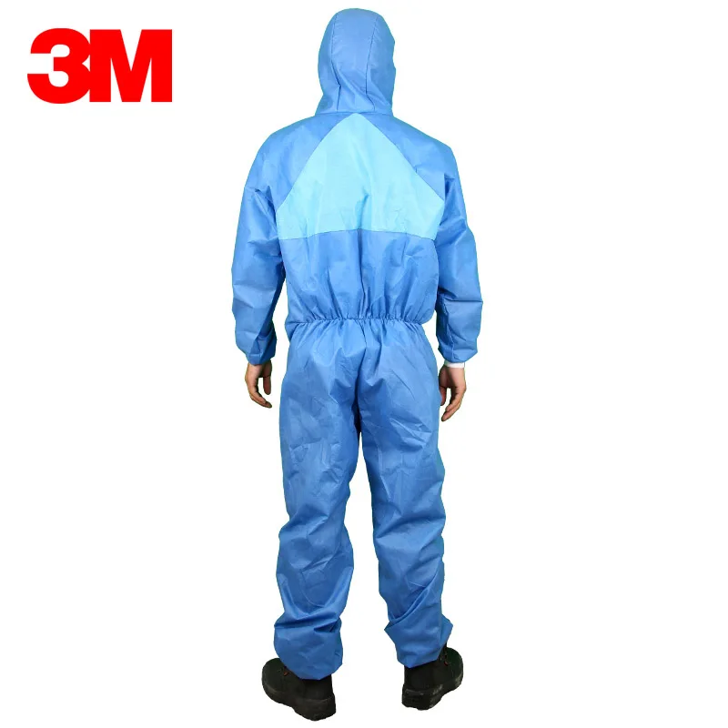 3M 4532+ Protective Coverall Anti-Radiation Anti-Dust Work Anti-Chemical Suit Spray Paint Anti-Static Laboratory Clothes Type5/6 Work Coverall Suit