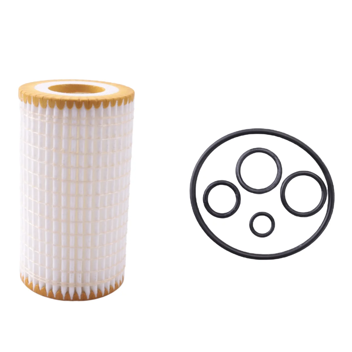 

0001802609 Car Engine Oil Filter Fleece Grid Replacement for Mercedes-Benz C CL CLK CLS E G GL GLK ML Class