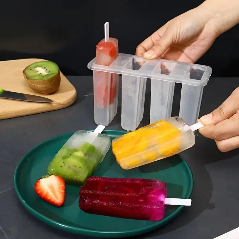 Ice Mold 1pc Popsicle Molds Ice Cream Molds Ice Cream Trays Reusable Kitchen Tools