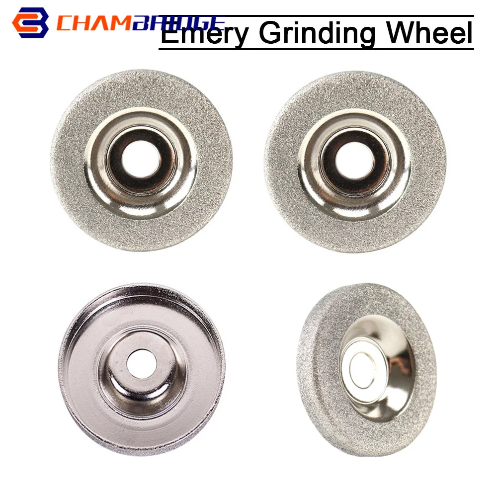 2-10Pcs 50mm Diamond Grinding Wheel Electroplated Circle Disc Grinder Stone Cutting Rotary Tool for Quick Removal Or Trimming rb1000 metal handle trimming device quick clamping deburring handle burr trimmer knife bs1010 bs1018 bk3010 trimming tool