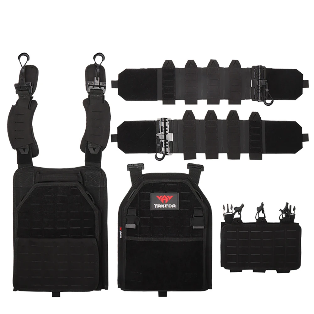 Molle Plate Carrier Vest Waterproof Men Tactical Vest Multifunctional Combat Camo Military Army Airsoft Outdoor CS Hunting
