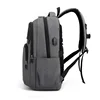 Men Backpack 15.6 inch Laptop Backpack Waterproof USB Charging School Bags Large Capacity Business Travel Bag 2