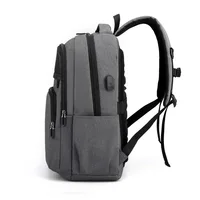 Men Backpack 15.6 inch Laptop Backpack Waterproof USB Charging School Bags Large Capacity Business Travel Bag 2