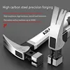 AIRAJ Multifunctional Sheep Horn Hammer Industrial Grade Decoration Household Hammer Wrapped with Glue Non Slip Hardware Tool 6