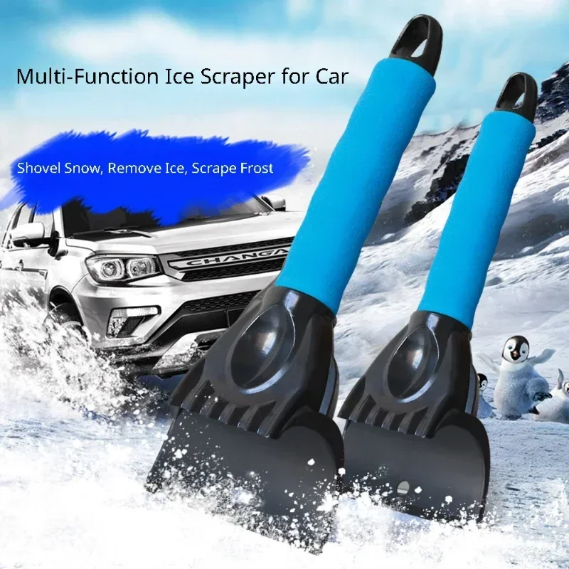 Ice Scraper Snow Removal Vehicle Deicer Car Window Scraper Glass Defroster Car Winter Accessories windshield shovel windshield deicing instrument car deicer snow ice scraper 1Pcs