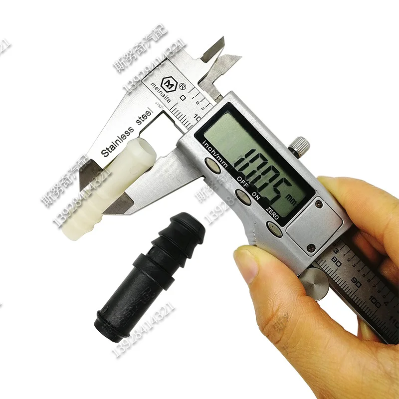 straight Connectors adapter fuel line quick connector 180 degree For car 5pcs
