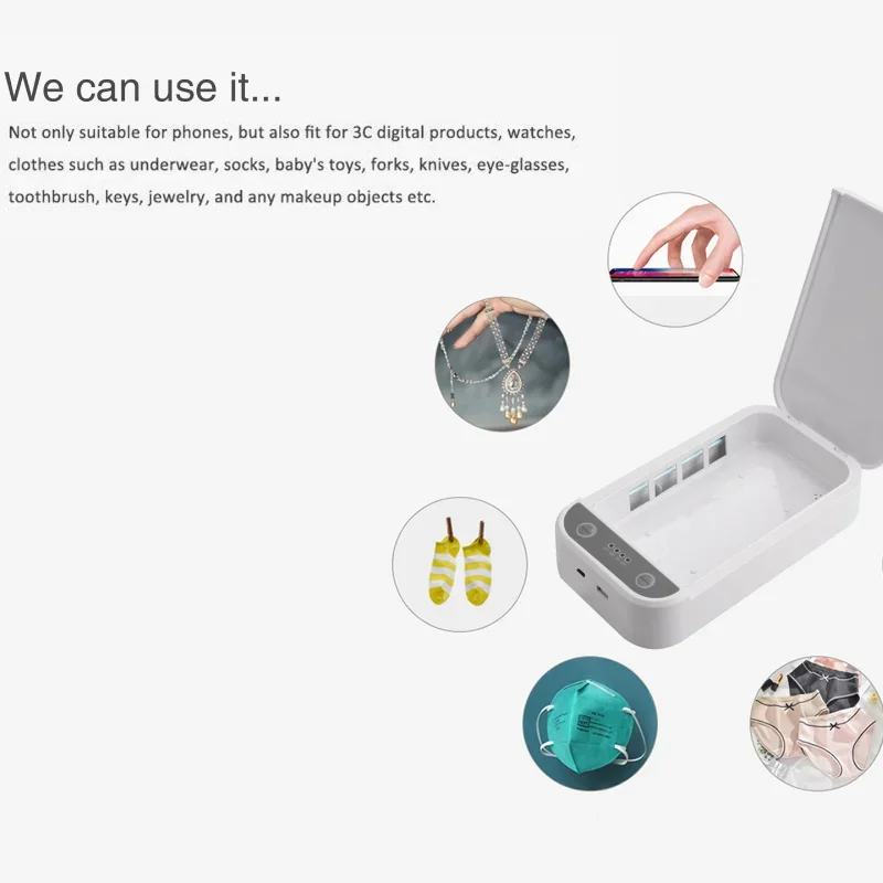 Multi Functional Strong Light Nail Box One Touch Disinfection Trimming UV Sterilizer Intelligent and Makeup Tool UV Aromatherapy