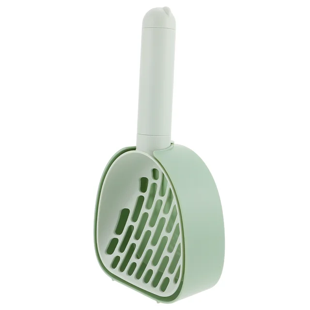 Cat Litter Scoop with Large Capacity Design Efficient Sand Leakage One Second Shovel Clean Humanized Handle Comfortable Grip Cat Litter Scoop with Large Capacity Design Efficient Sand Leakage One Second Shovel Clean Humanized Handle Comfortable Grip