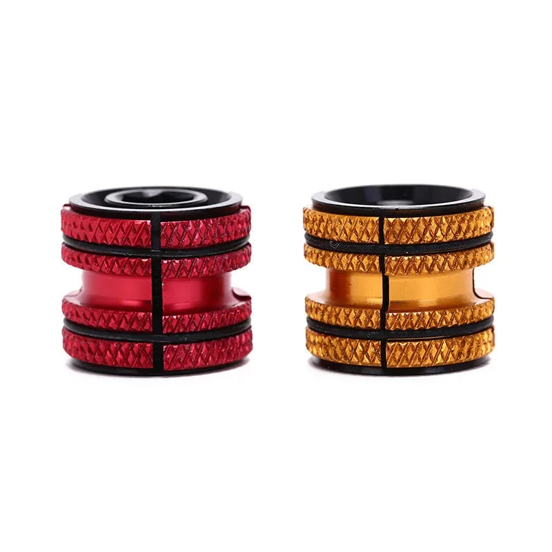 Bicycle Headset Bike Stem Cap Bicycle Head Cap Bike Headset Expander Plug Stem Top Cap Carbon Front Fork Expanded Hanging Core Screws Suitable For Outer Diameter 28.6mm Part