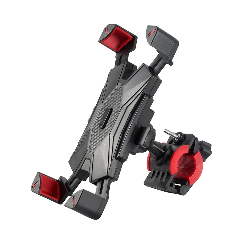 Mountain Bike Four Claw Automatic Lock Mobile Phone Holder Anti Shake Motorcycle Navigation Mobile Phone Bracket mobile phone bracket riding headlight horn bicycle headlight charging treasure fixed mountain bike mobile phone bracket