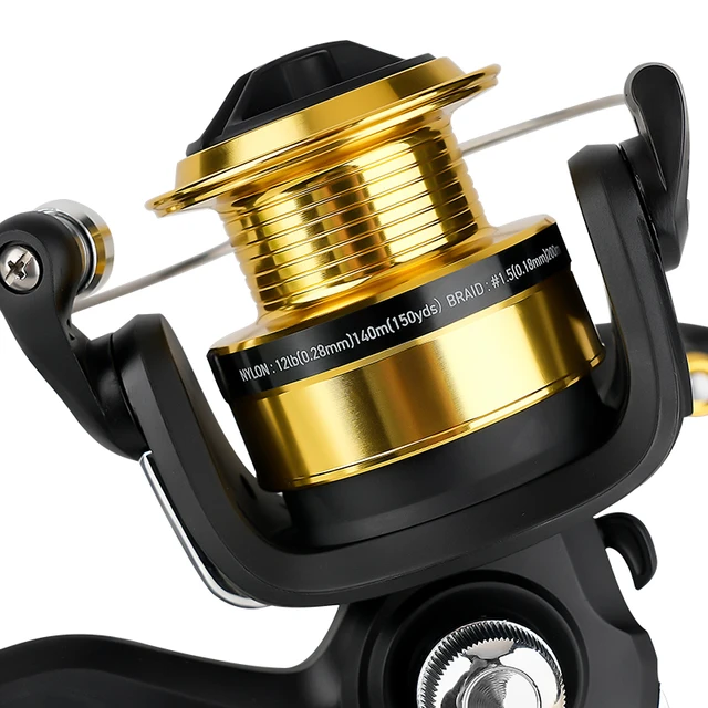 2023 New DAIWA RS 500 1000C 2000 2500 3000C 4000 3+1BB 5.2:1 5.1:1 Aluminum  alloy Metal Spool Saltwater Spinning Fishing Reels - AliExpress