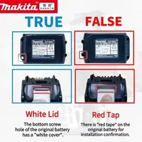 🔋 Batterie au lithium de remplacement 100% authentique 18V Makita 6Ah BL1840 BL1830B BL1850B BL1850 BL1860 BL1815 4