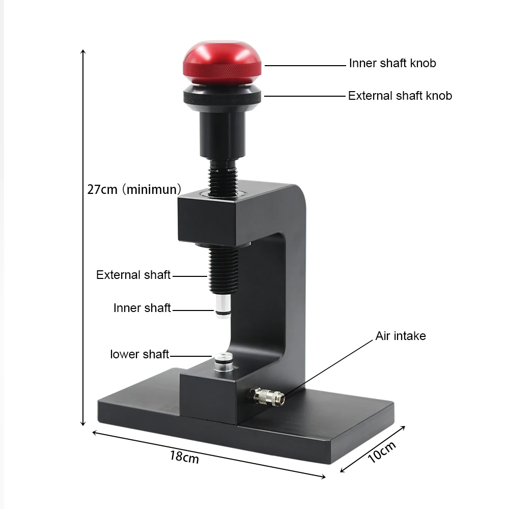 Watch Crystal Remover Tool For DW  Longines Armani Watch Dismantling Watch Sapphire Glass Inflatable Opening Crystal
