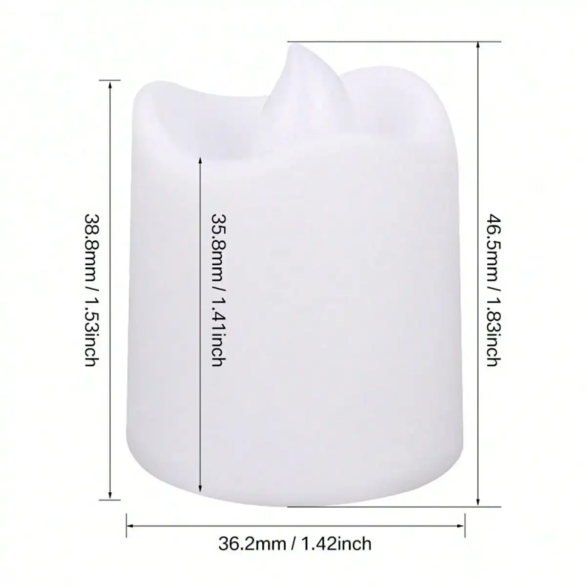24PCS LED Tea Light Candles – Battery Operated 5