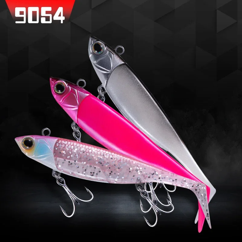 Фото Новая мягкая приманка EWE Niuniu Fish, 22,5 г/38 г, металлическая Мягкая приманка высокой частоты, 95/110 мм №4