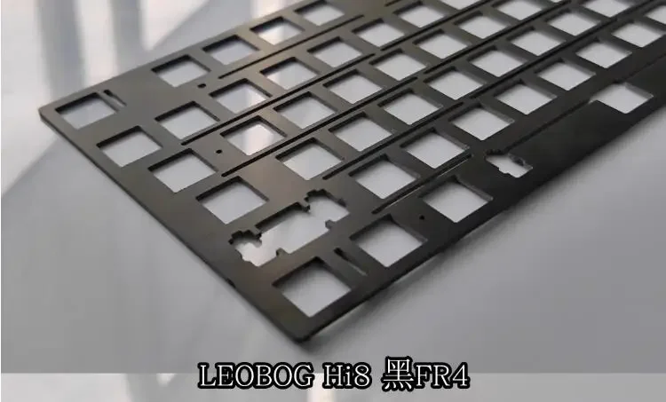 LEOBOG Hi8 keyboard fitting plate FR4 Aluminum CF Steel (for plate