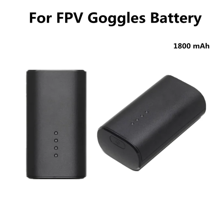 Drone battery For FPV Goggles Battery capacity 1800 mAh 9V For FPV Goggles V2 series drone accessories