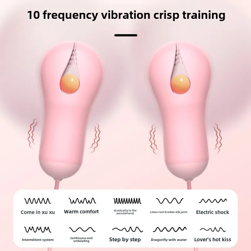 Breast Clamp Women Use Vibrator Clitoral Stimulation To Stimulate Sensitive Areas and Experience Unforgettable Pleasure Sex Toys