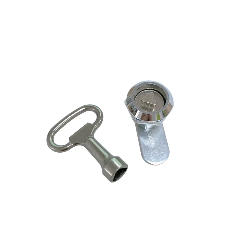 Cabinet door lock Drawer lock Zinc Alloy Triangle Lock File Cabinet