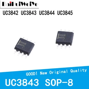 10PCS/LOT UC3842 UC3843 UC3844 UC3845 UC3842A UC3843A UC3844A UC3845A UC3842B UC3843B UC3844B UC3845B SOP-8 New Quality Chipset