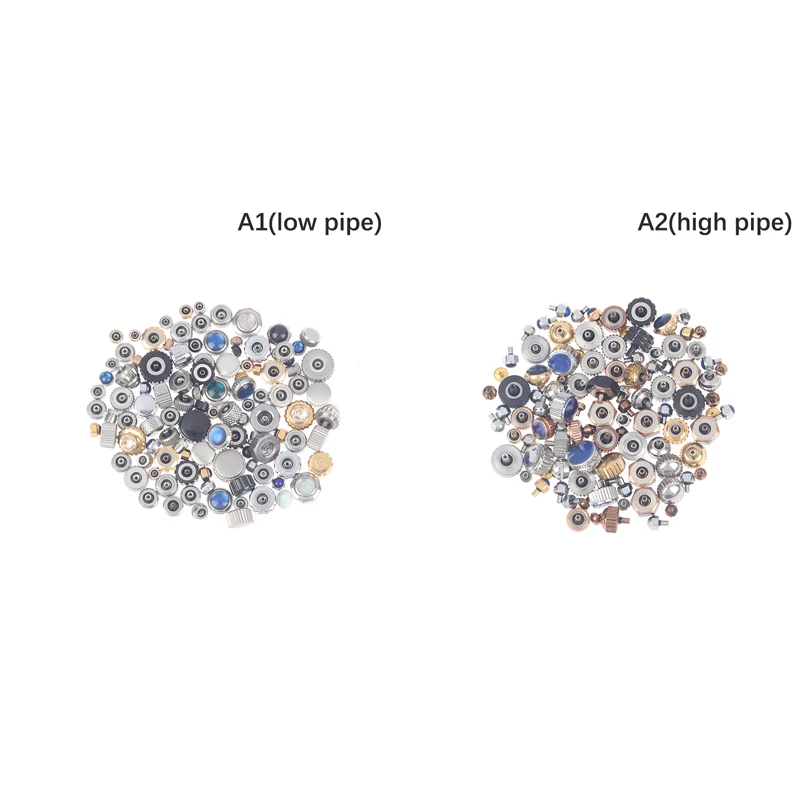 

100 шт., водонепроницаемые стальные ручки для часов