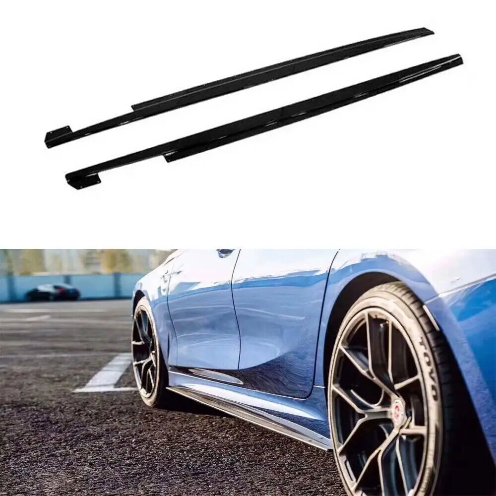 

2PCS Side Skirt for BMW 3 G20 G28 2020-2023 Upgrate to AC Look Glossy Black