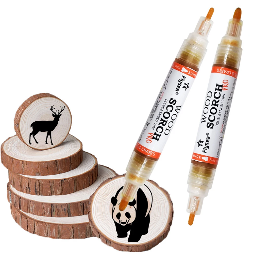 Scorch Marker Chemical Wood Burning Pen For Project Painting DIY Craft Project Woodworking Art Painting Marker Pen