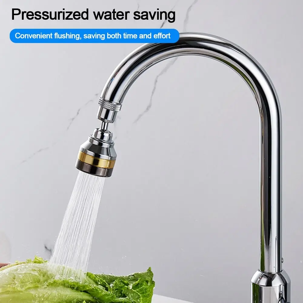 

Anti-splash Faucet Nozzle Water Saving Water Outlet Taps Sprayer Nozzle 360° Rotatable 3 Mode Adjustable Diffuser Nozzle