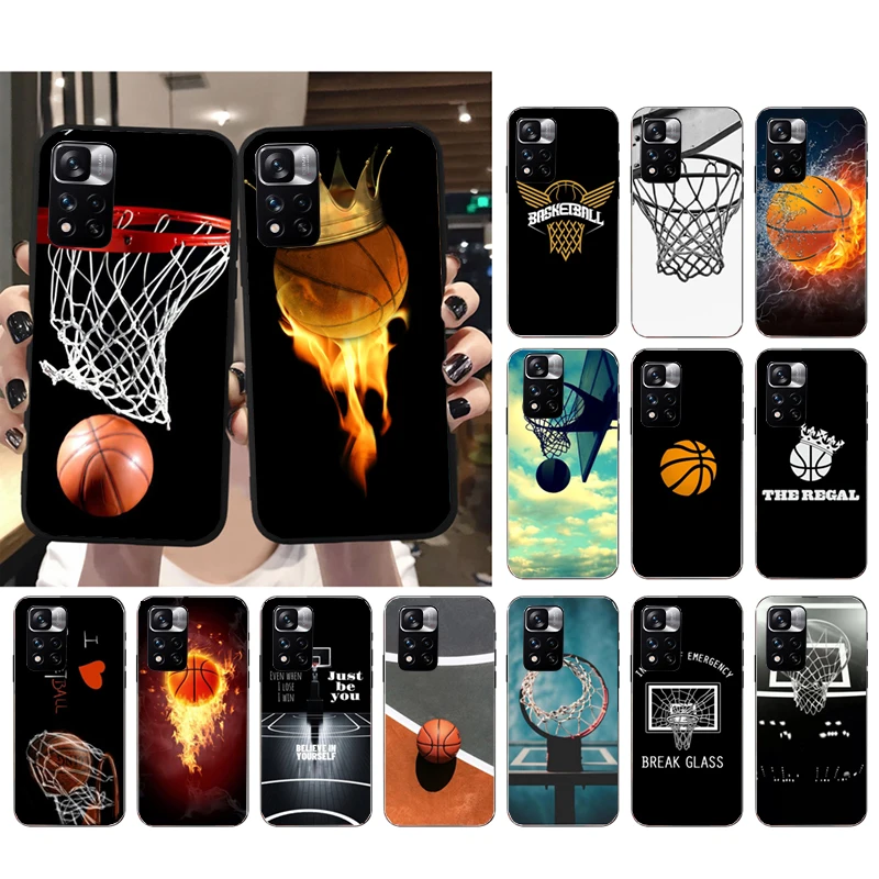 

Phone Case For Xiaomi Redmi Note 12S 12 Pro 11S 11 10 Pro 10S Redmi 10 9 9C 9T 9A 10C Basketball Sport