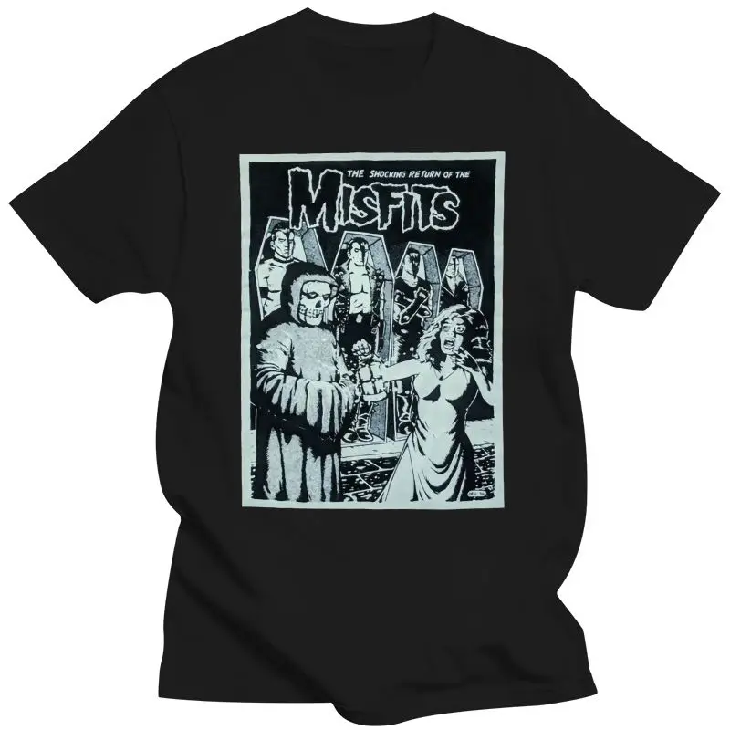 

Mens Clothing THE SHOCKING RETURN OF THE MISFITS T SHIRT