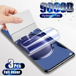 Premium Hydrogel Screen Protector Set - Full Coverage, Soft, Durable Film (3 - Pack) for 3PCS (For Huawei P10)