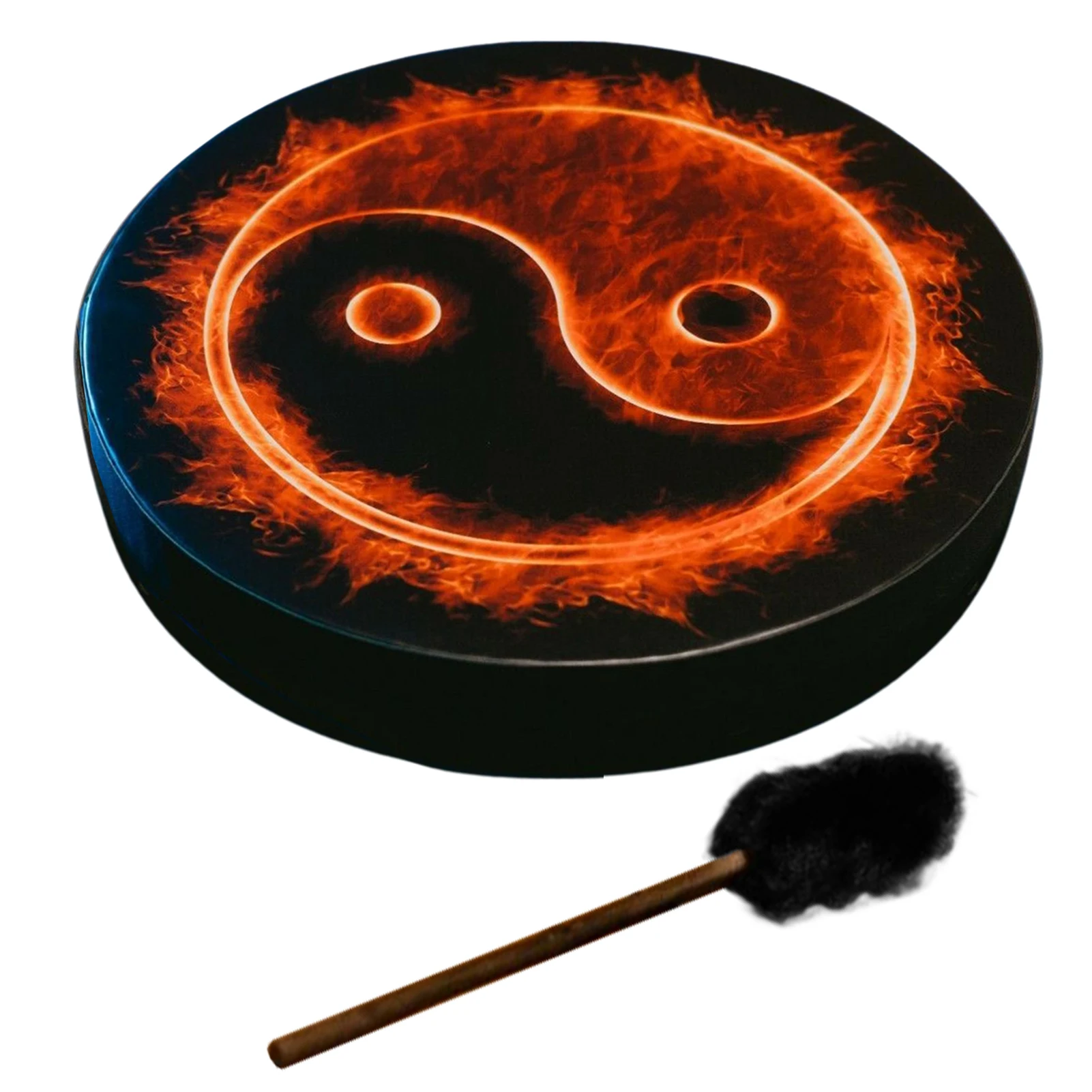 Shaman Drum Handmade With Stick Siberian Spiritual Music