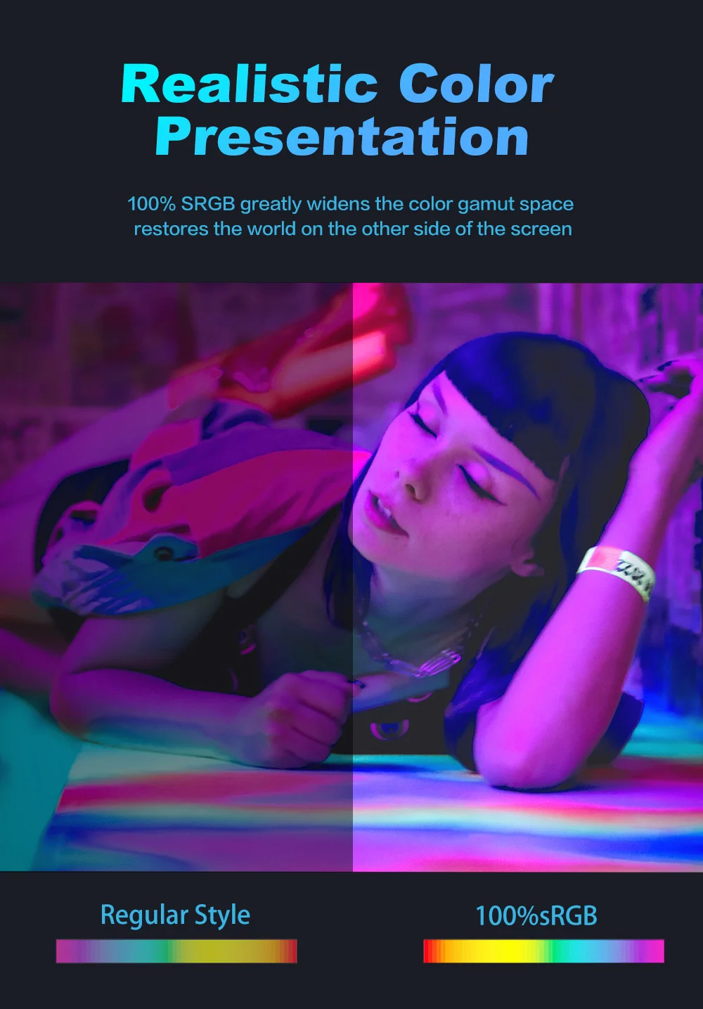 LESOWN ʱ   , 12.7 ġ, 120Hz, 500cd/m2, ֵ HDMI, CŸ Ʈ PC, Ȯ ũ