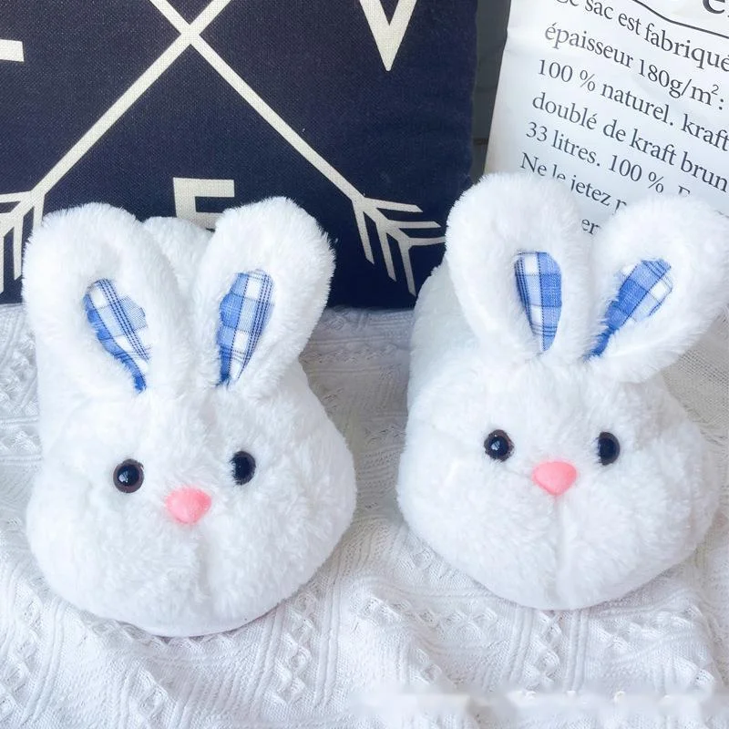 Lady Plysch Fleece Stängd Tå Höst Vinter Sovrum Inomhus Vadderade termiska halkfria maskintvättbara husskor_voghion.com