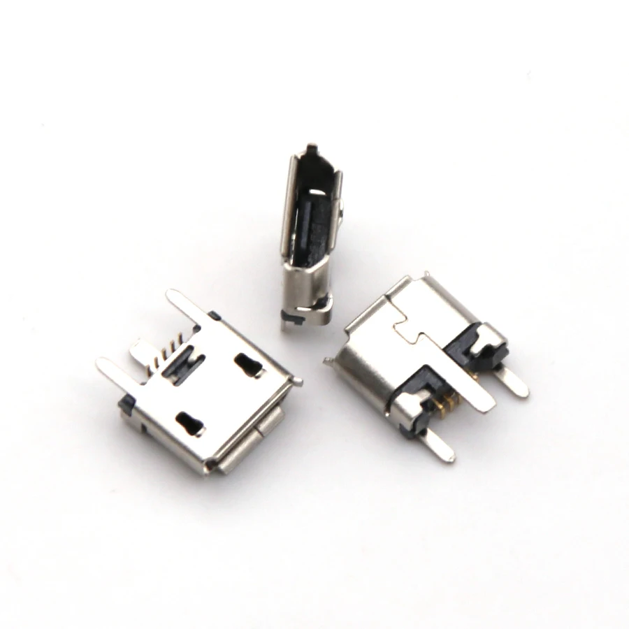 2 Pz Per Ue Megaboom Micro Mini Connettore Usb Presa Jack Caricatore Porta Di Ricarica Femmina 5 Pin 5 Pin Riparazione Sostituzione Coda