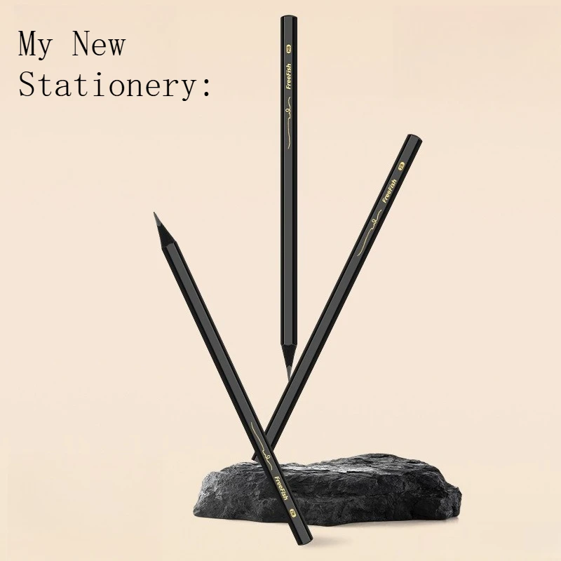 10/20 Pcs Pencils 2B/HB Write Smooth Simple Black for Student Sketch Architectural Drawing Writing Art Office School Supplies - 5