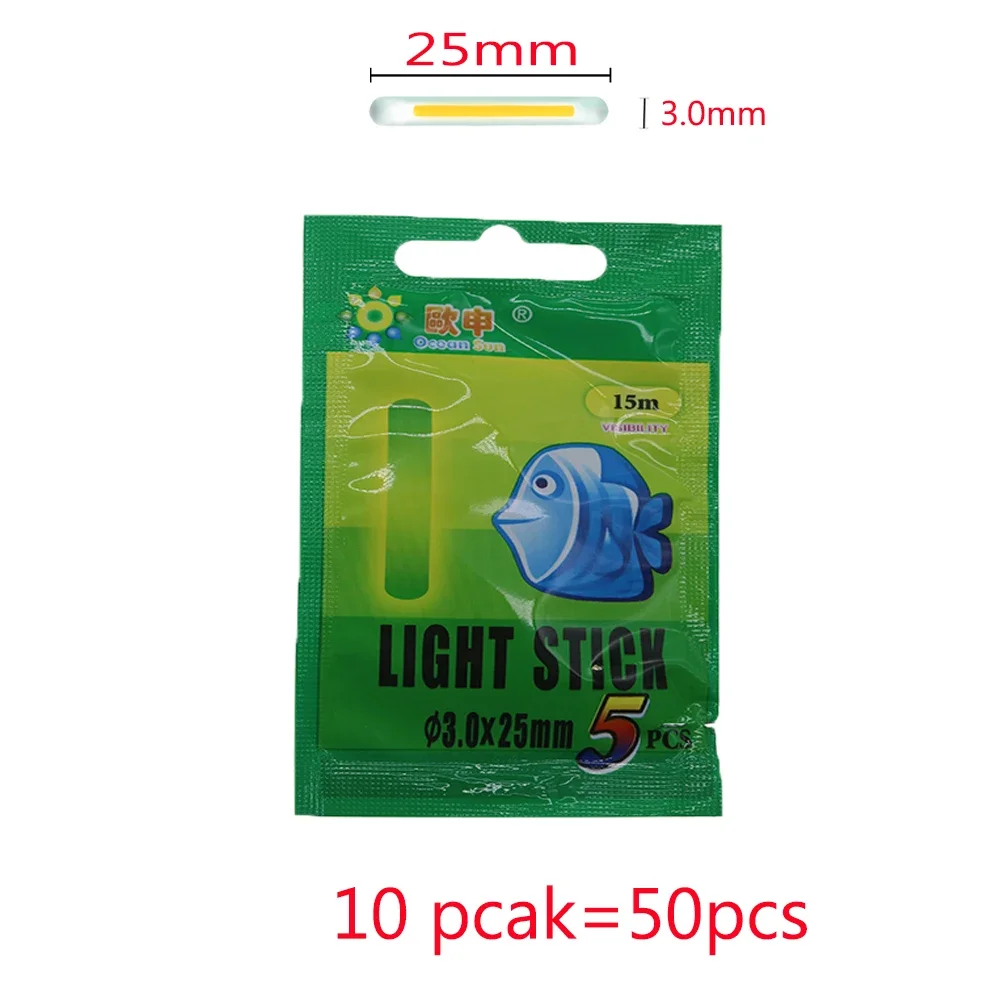 Fishing Tackle: Fluorescent Night Glow Stick Light